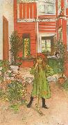Carl Larsson Rading Sweden oil painting reproduction